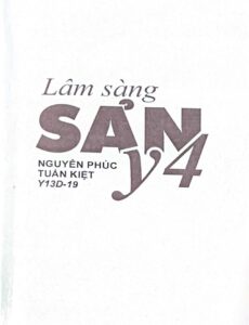 Lâm Sàng Sản Y4 PDF Download